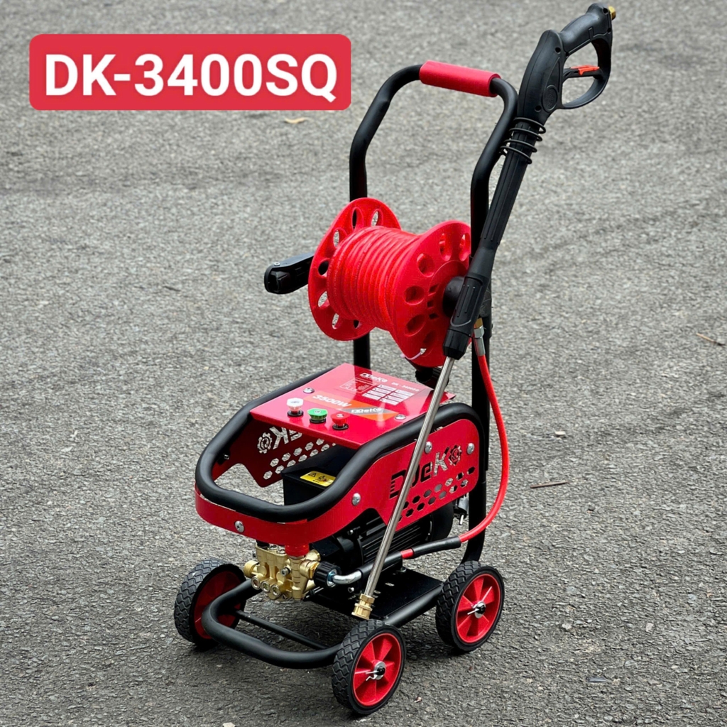 Máy rửa xe rulo Deko DK3400 (1tx1)