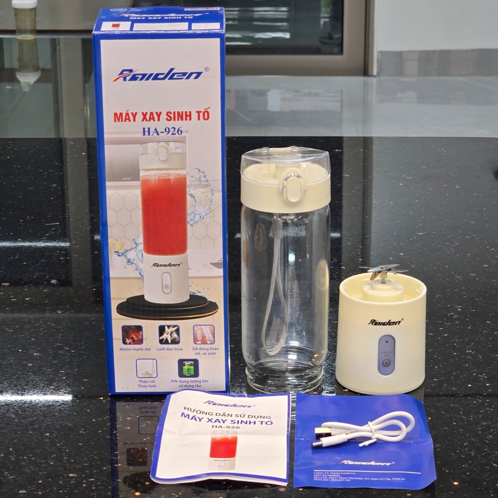 Máy xay sinh tố cầm tay Raiden Ha-926