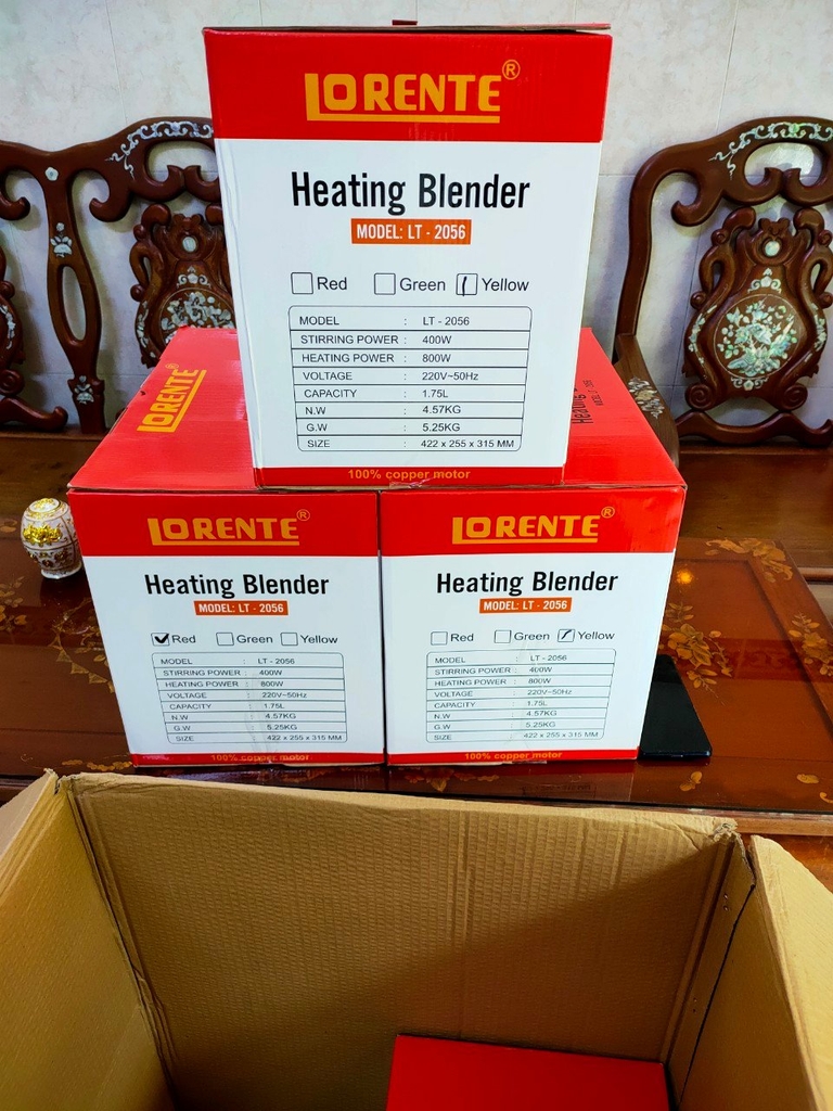 Máy xay nấu sữa hạt Lorente LT-2056