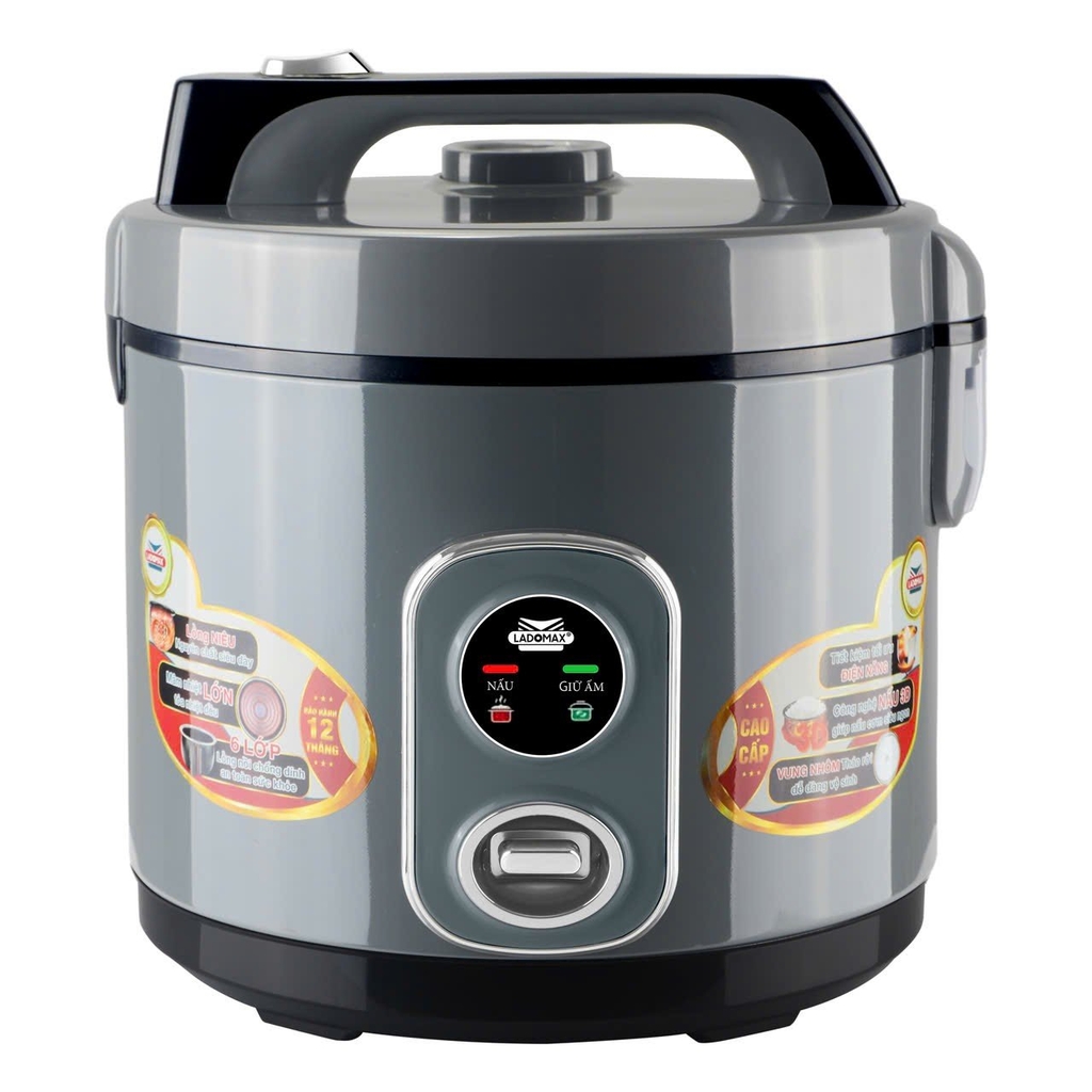 Nồi cơm điện 1.8L nắp gài Ladomax Ha-6318 (1tx6)