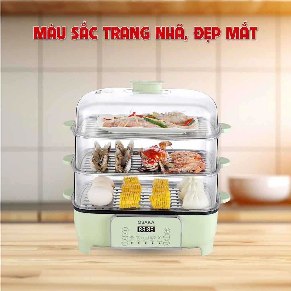 Lẩu lẩu hấp đa năng Osaka MP888 (1tx1)