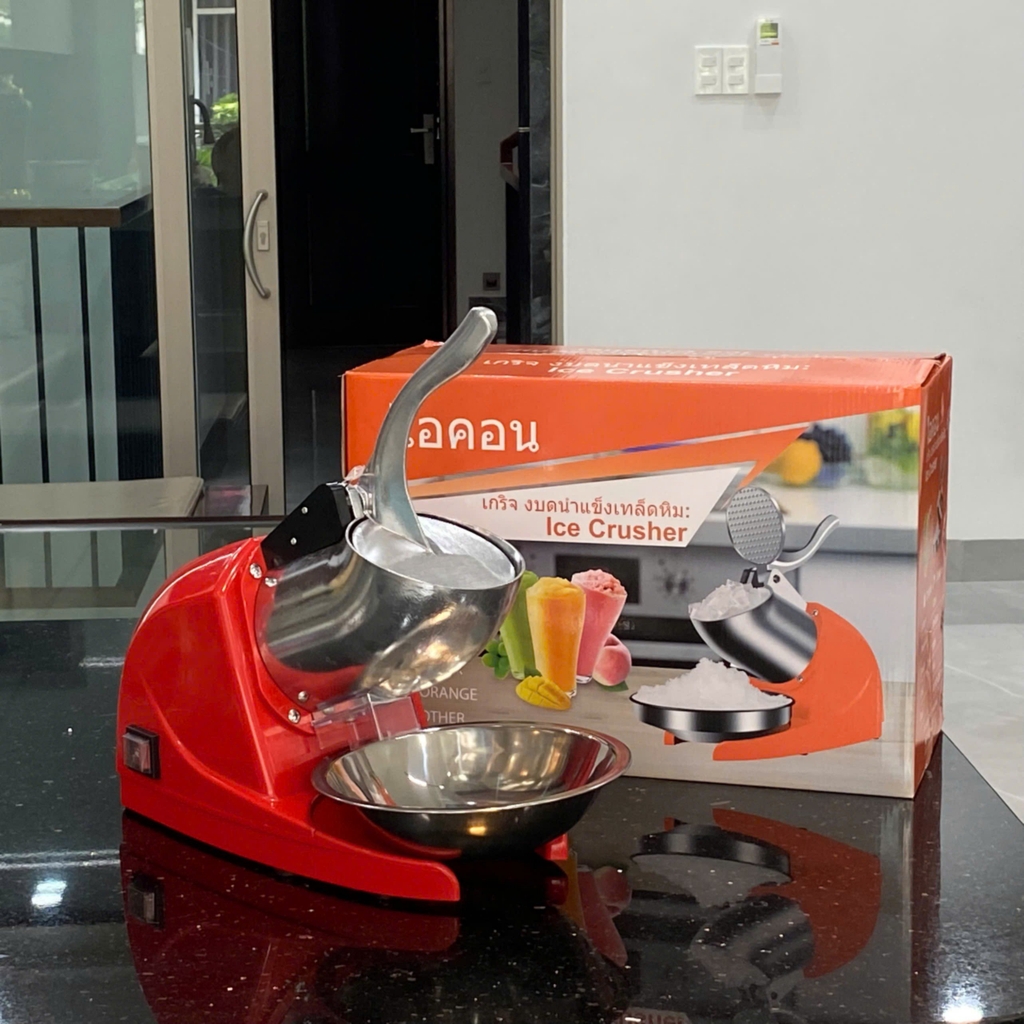 Máy bào đá tuyết 500W, 3 lưỡi Ririhong RRH500-3