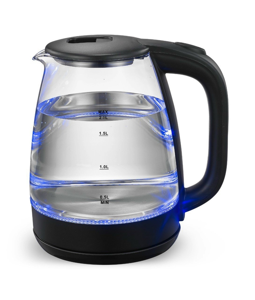 Ấm siêu tốc thủy tinh 1.8L Povena PVN-1825 (1tx12)