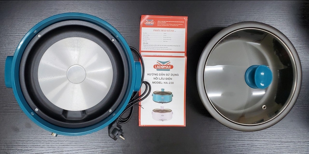 Lẩu điện lòng rời 4L Ladomax Ha-238 (1tx6)