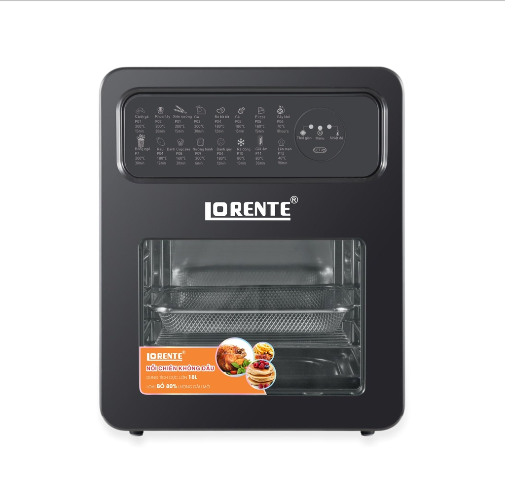 Nồi chiên không dầu 18L Lorente LT-1800