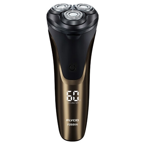 Máy cạo râu 3 lưỡi kép chống thấm nước Flyco FS198VN