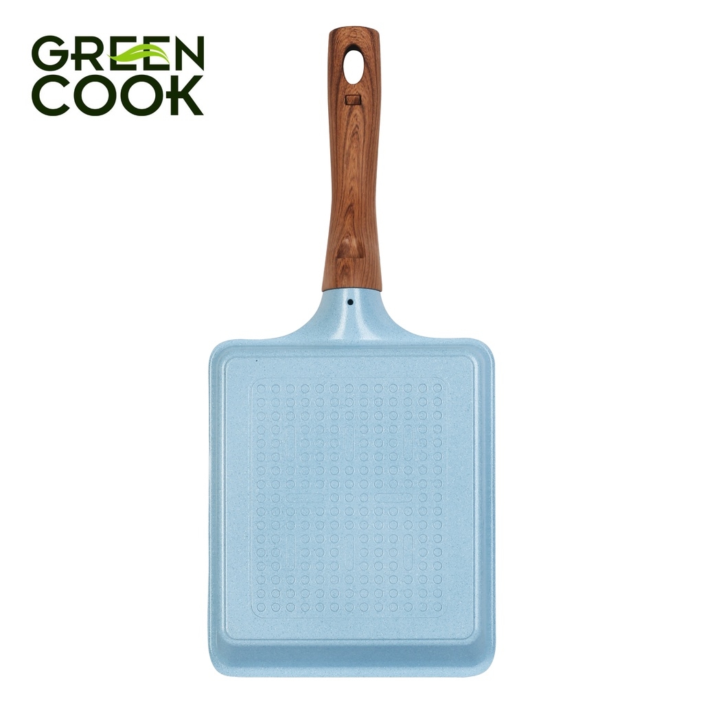 Chảo vuông Greencook GCP09-1518IH