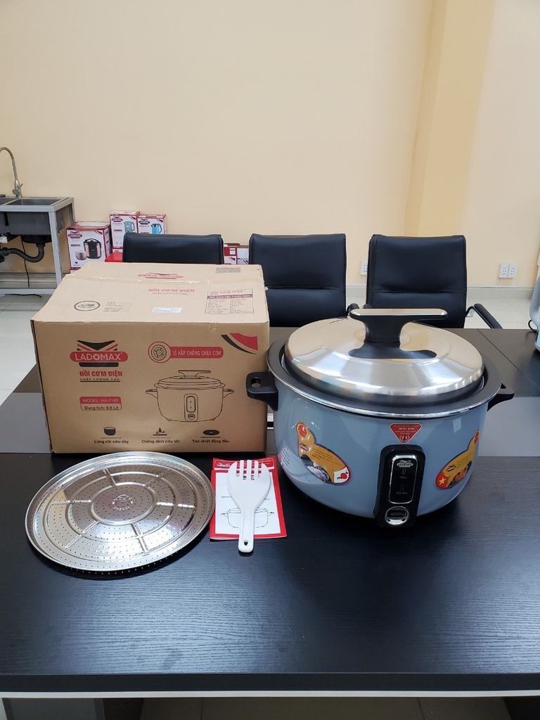 Nồi cơm điện nắp rời 8.5L Ladomax Ha-7185