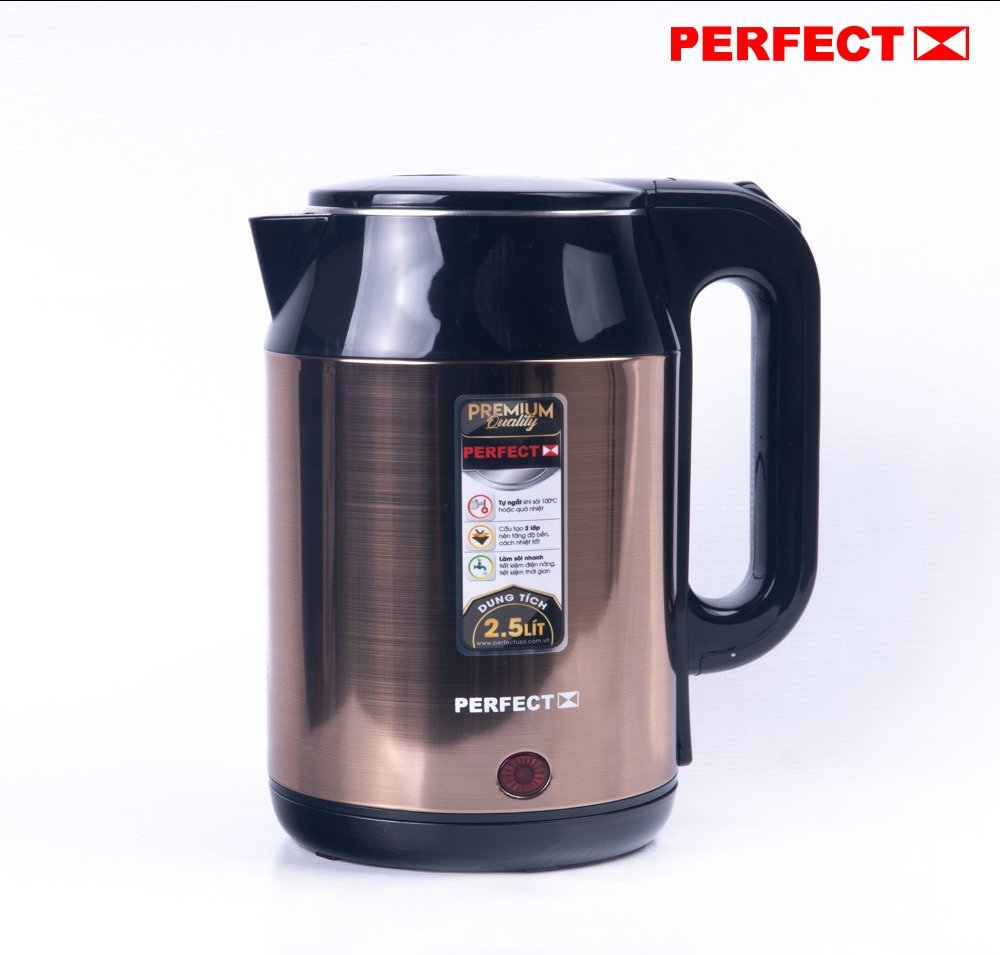 Ấm đun siêu tốc 2 lớp Perfect PF-B52 (1tx12)