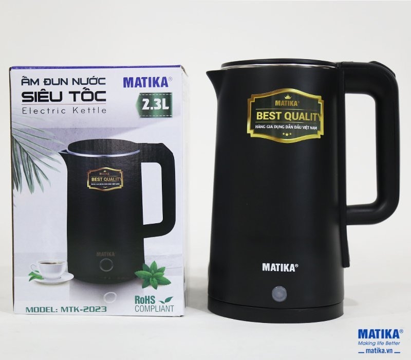 Ấm đun siêu tốc 2.3L Matika MTK-2023 (1tx12)
