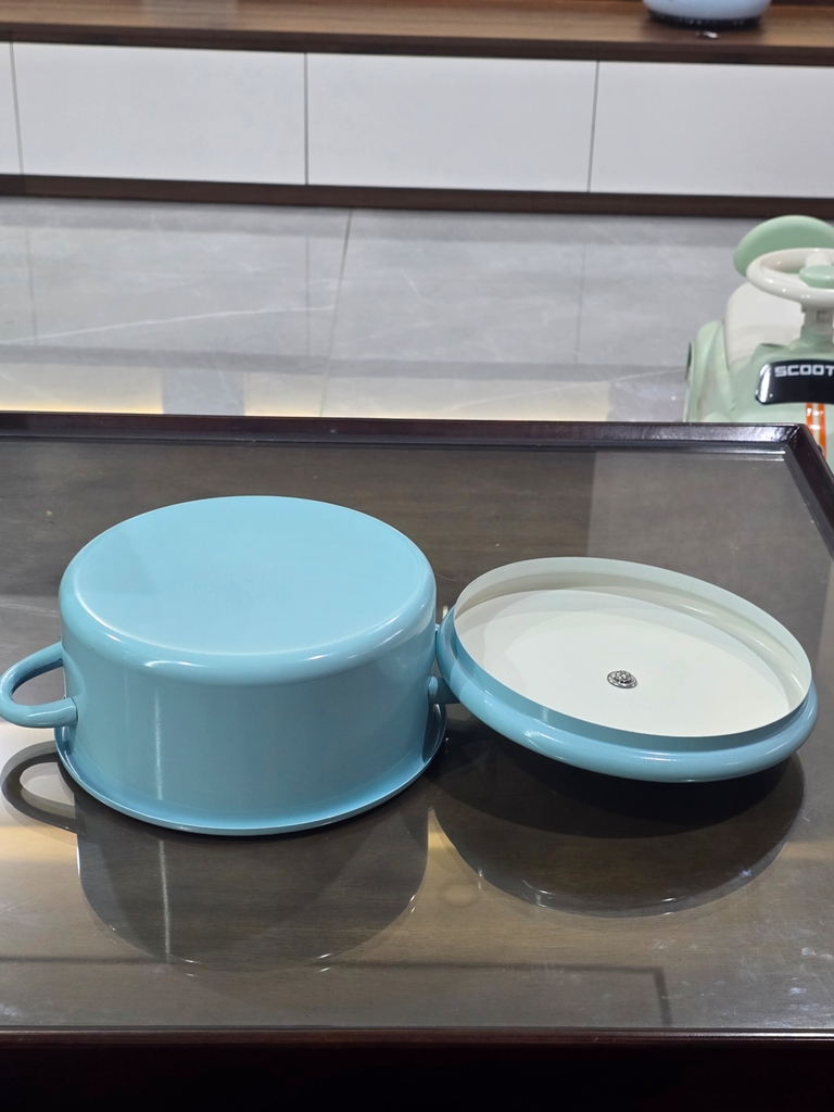 Nồi canh thép tráng men Greencook GCS2517-20 (1tx8)