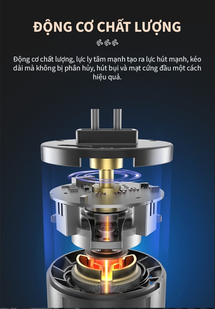 Máy hút bụi ra giường, sofa Tsuki TS-HC01 (1tx8)