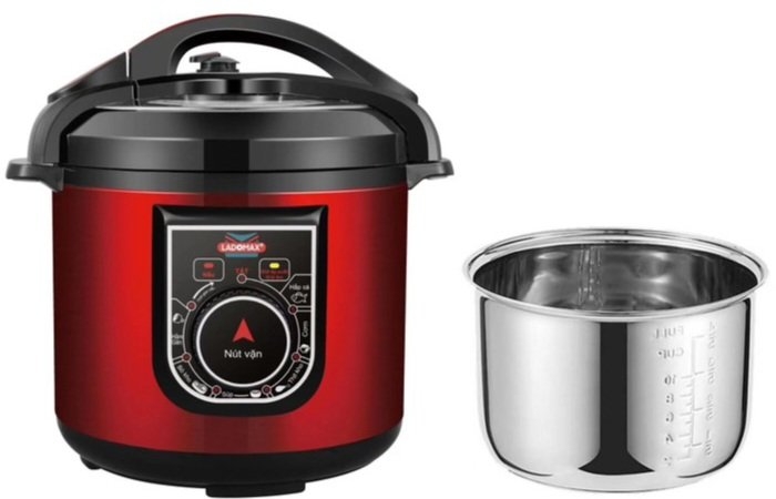 Nồi áp suất 6L nắp liền Ladomax Ha-7866 (1tx4)