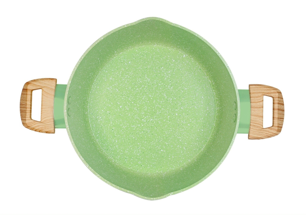 Nồi men đá miệng rót 20cm Greencook GCS231-20IH (1tx6)