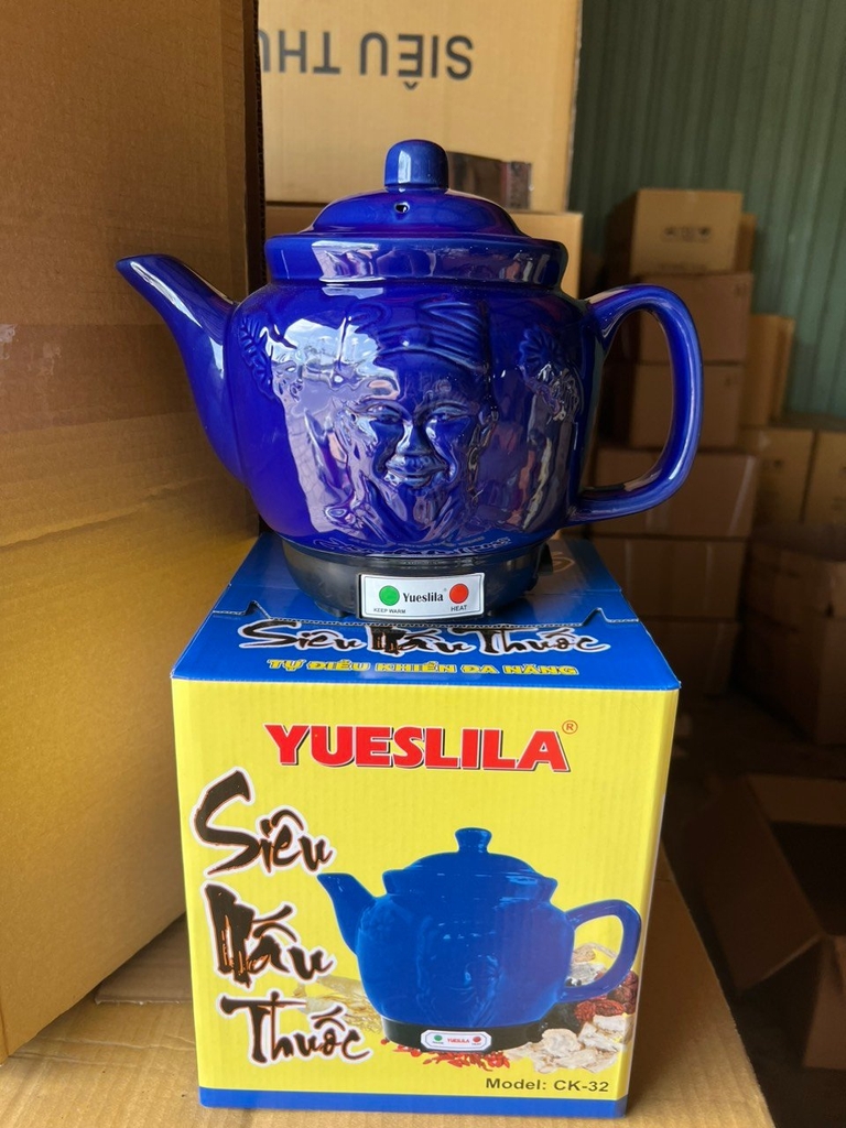 Siêu sắc thuốc Ông Già YUESLILA CK32 (1tx12)