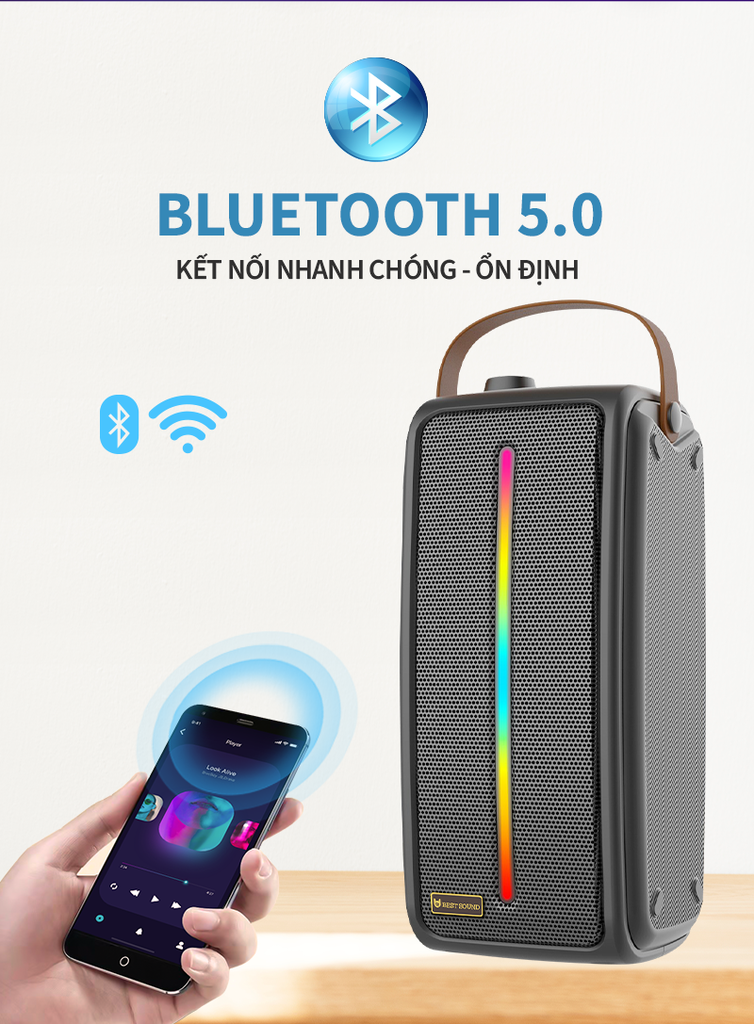 Loa kéo xách tay mini Bestsound BD-87A, 20W