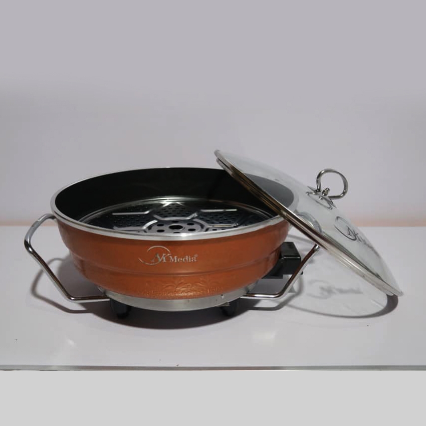 Lẩu điện hấp Nkmedia MD-CL8399