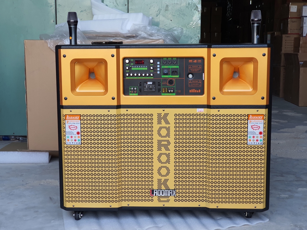 Loa kéo 4 tấc đôi Ladomax K-D3600(DSP)