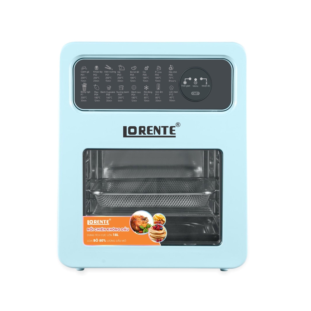 Nồi chiên không dầu 18L Lorente LT-1800