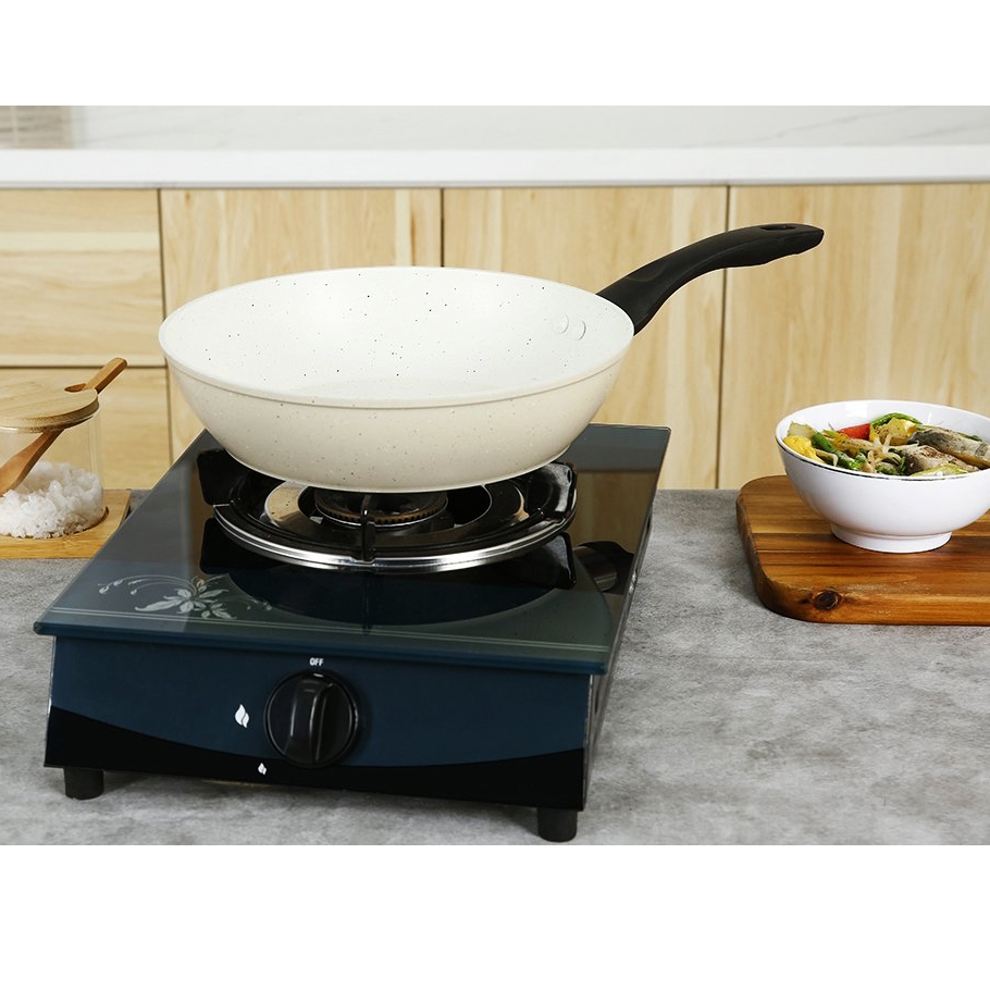Chảo chống dính đáy từ 24cm Greencook GCP226-24IH (1tx6)
