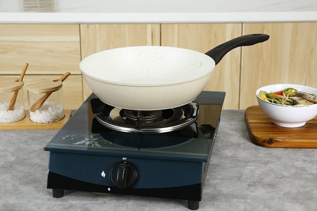 Chảo chống dính đáy từ 26cm Greencook GCP226-26IH (1tx6)