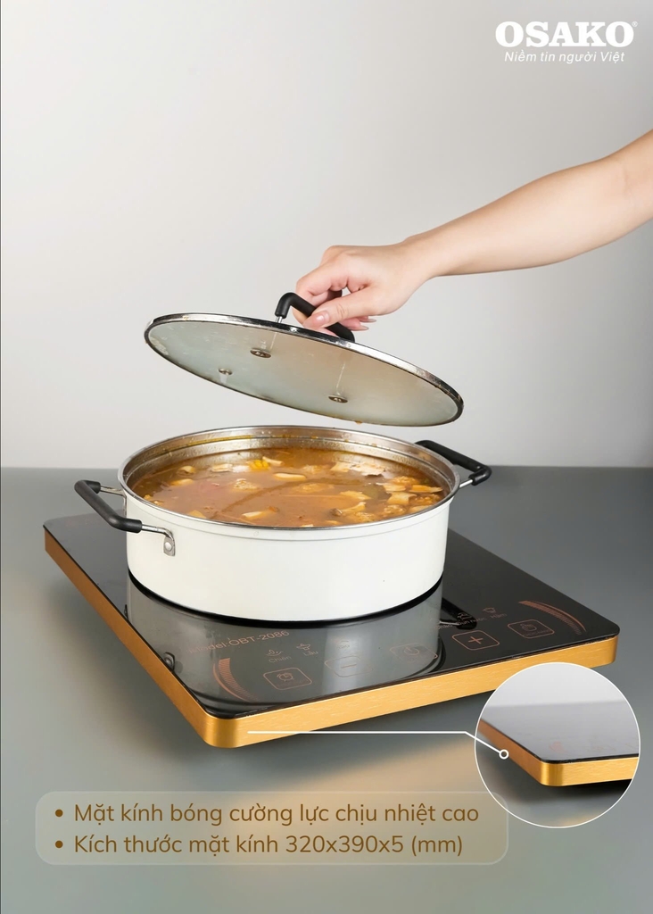 Bếp điện từ Osako OBT-2086 (1tx4)
