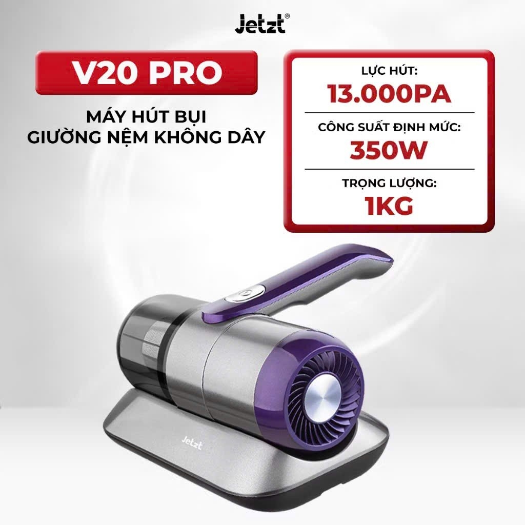 Máy Hút bụi ga giường Jezt V20 Pro