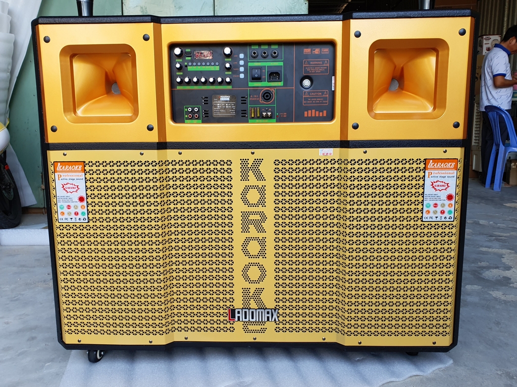 Loa kéo 4 tấc đôi Ladomax K-D3600(DSP)