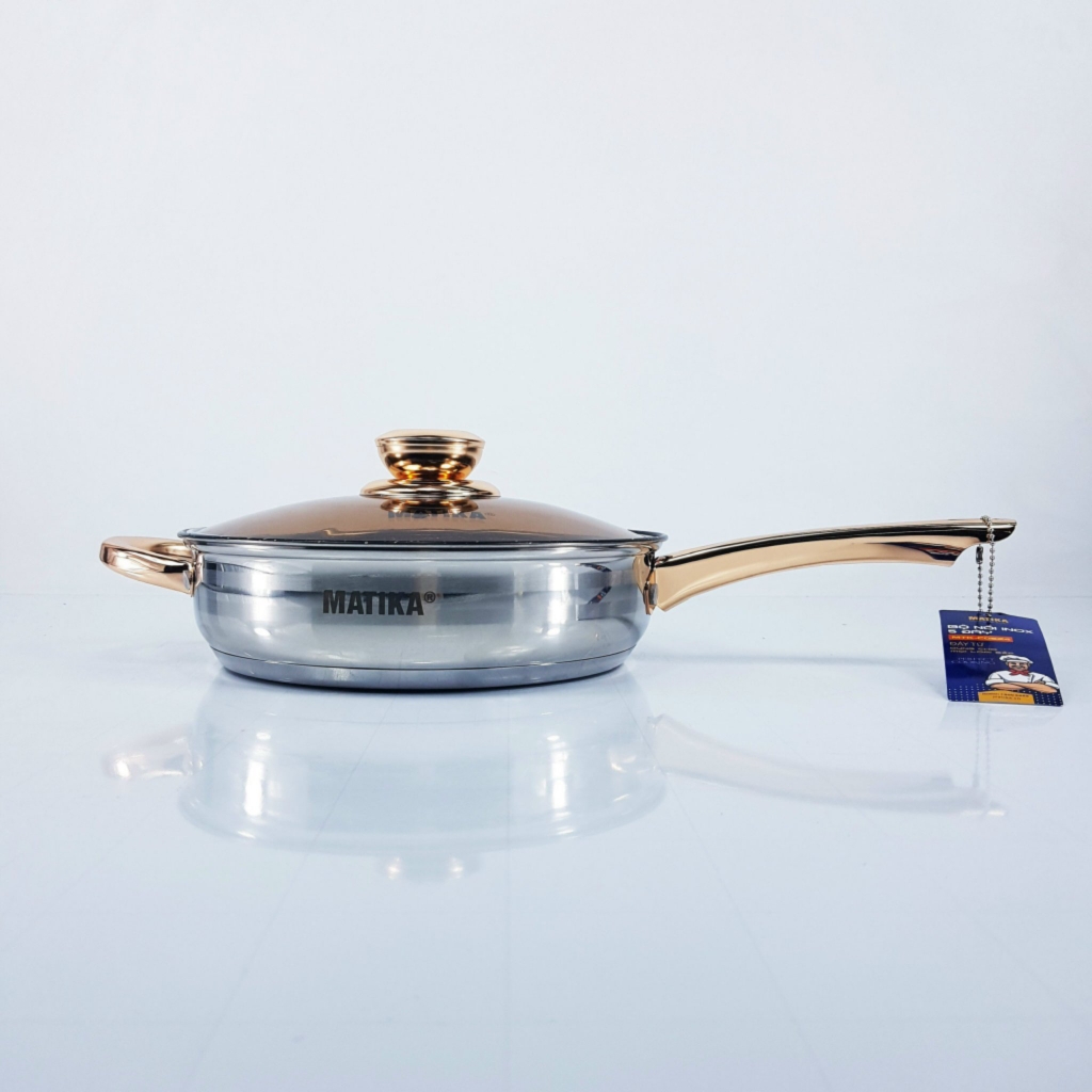 Bộ 6 nồi chảo inox Matika MTK-C0624 (1tx2)