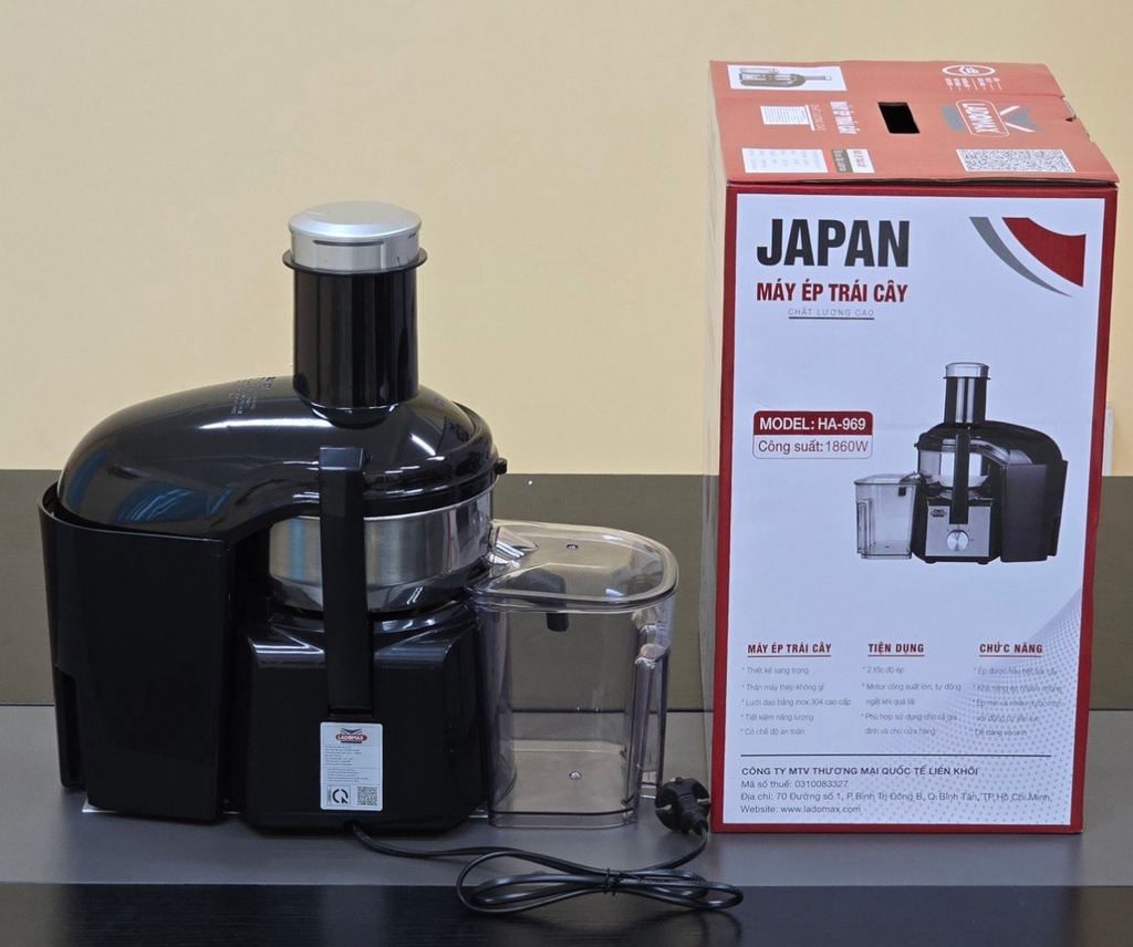 Máy ép trái cây công nghiệp Ladomax Ha-969 (1tx4)