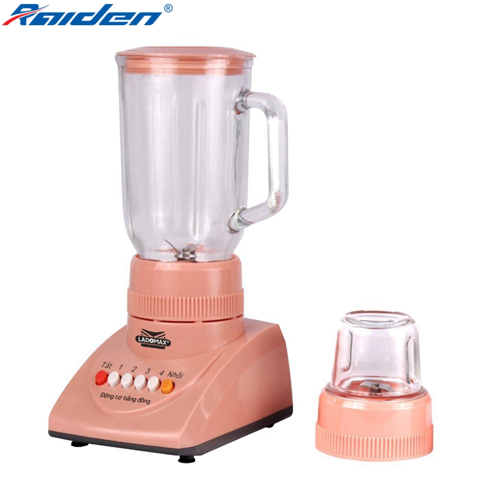 Máy xay sinh tố 2 cối thủy tinh Ladomax Ha-9166-2 (1tx8)