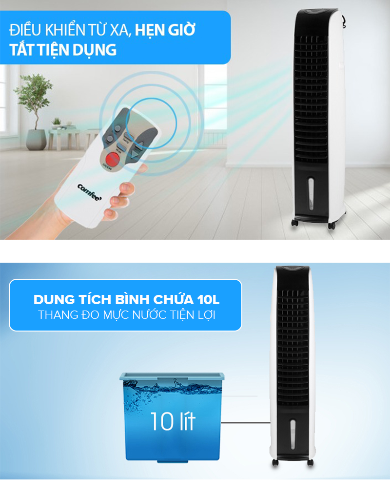 Quạt Hơi Nước Comfee CF-AC10AR