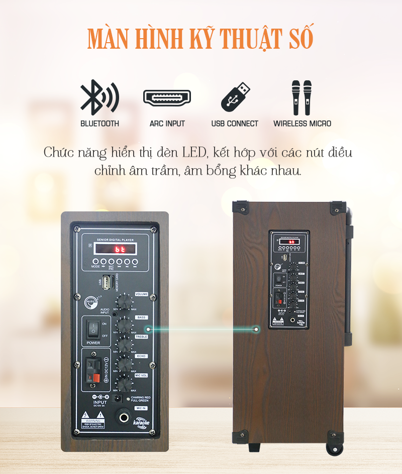 Loa kéo Bestsound BD-1080, Bass 10 inch, 30W