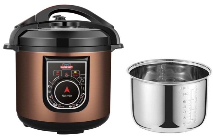 Nồi áp suất 6L nắp liền Ladomax Ha-7866 (1tx4)