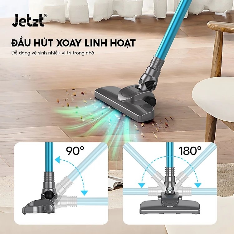 Máy hút bụi không dây Jetzt SX22