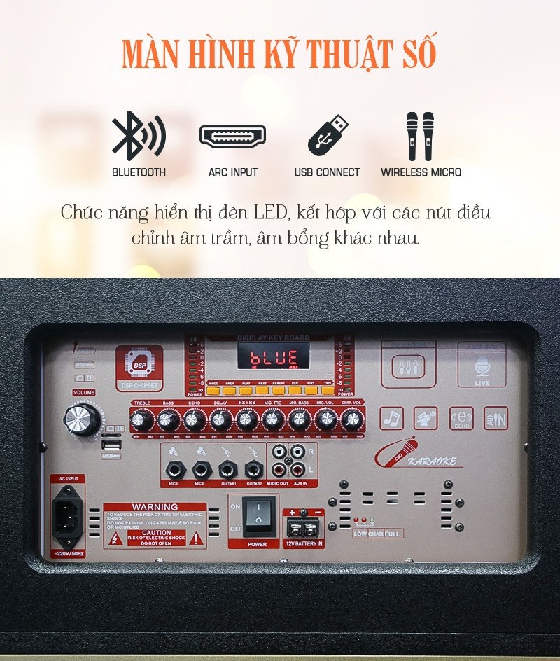 Loa bass đôi 4 tấc Bestsound BD-6800