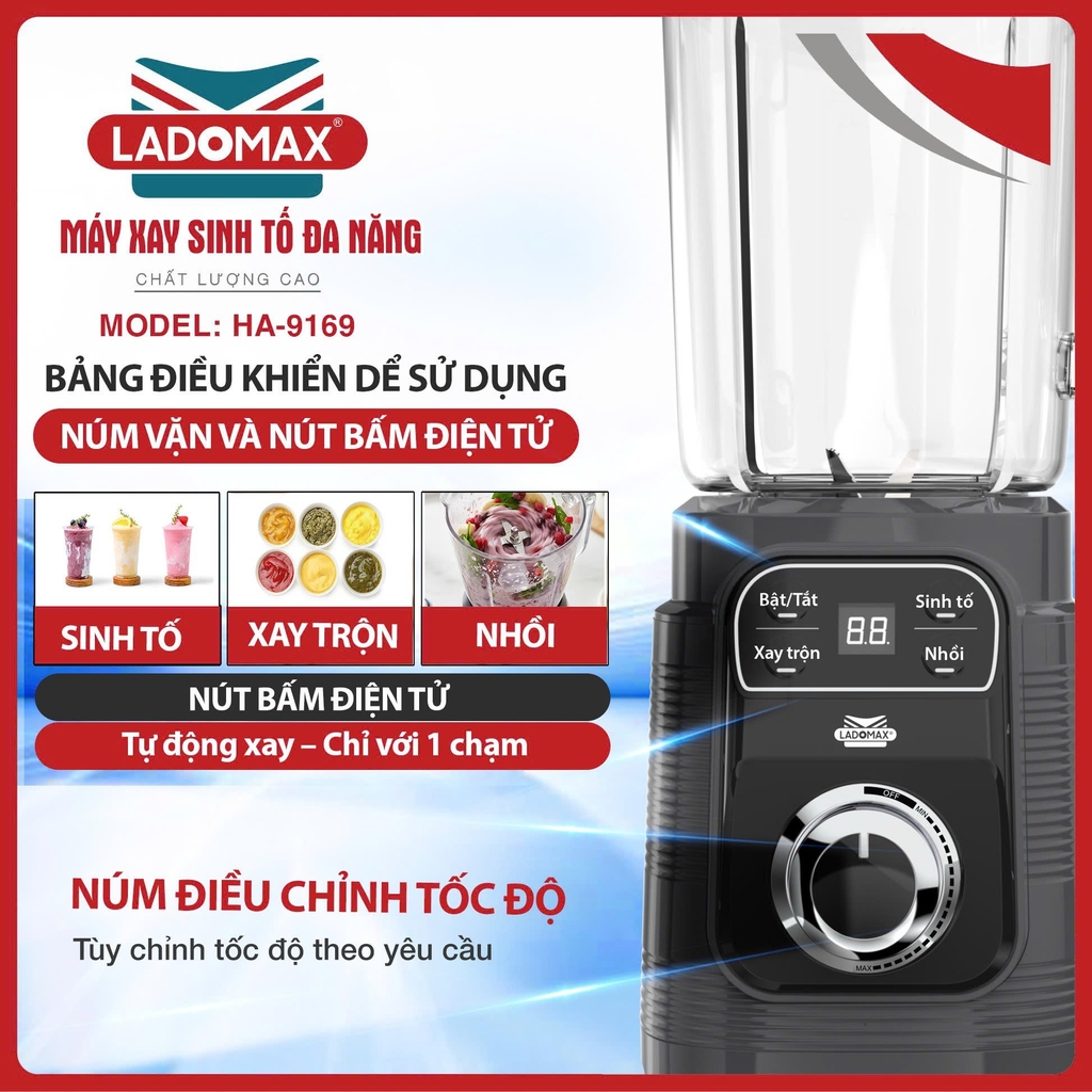 Máy xay sinh tố Ladomax HA-9169