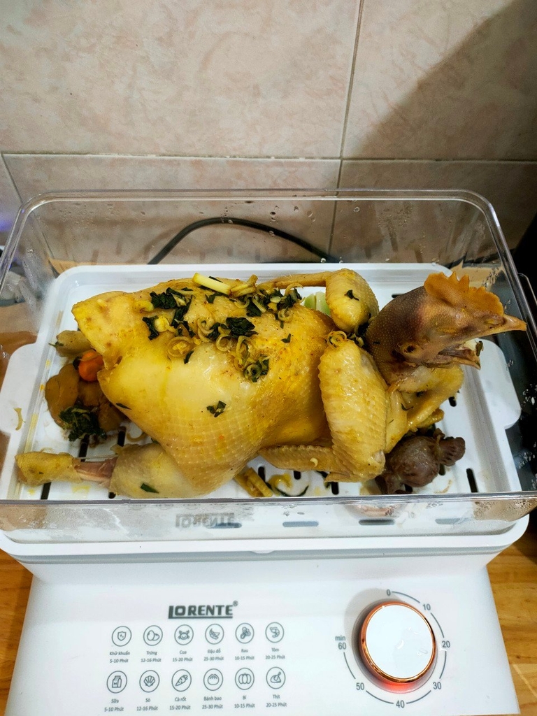 Nồi hấp 15L 3 tầng Lorente LT-7273