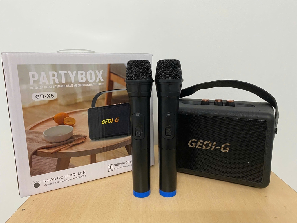 Loa xách tay karaoke Gedi GD-X5 (1tx12)