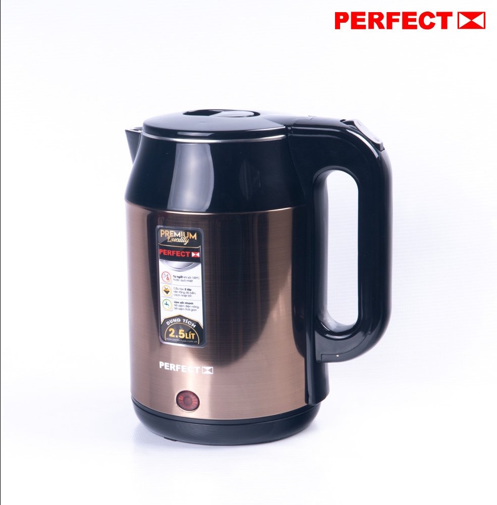 Ấm đun siêu tốc 2 lớp Perfect PF-B52 (1tx12)