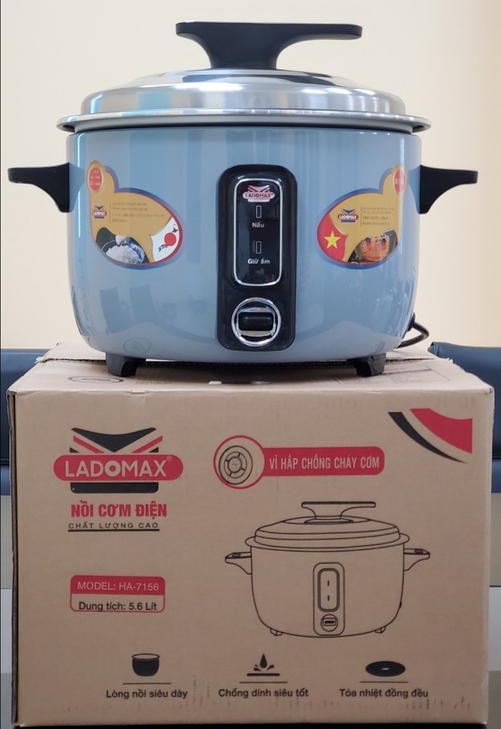 Nồi cơm điện nắp rời 5.6L Ladomax Ha-7156