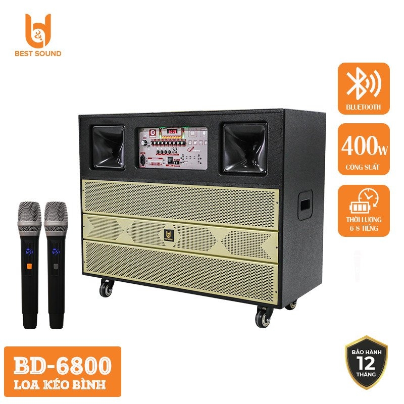 Loa bass đôi 4 tấc Bestsound BD-6800