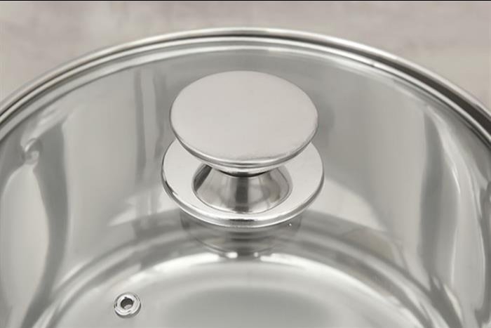 Nồi Inox 5 đáy size 22cm Greencook GCS243-22IH (1tx8)