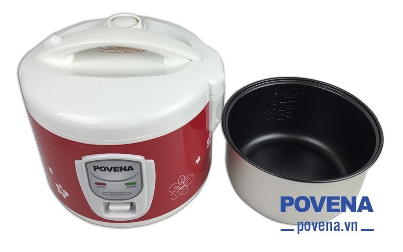 Nồi cơm điện 1.5L Povena PVN1511