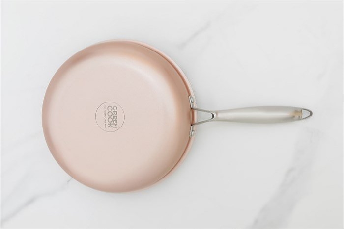 Chảo inox 3 lớp inox 304 liền đáy 24cm Greencook GCP245-24IH (1tx6)