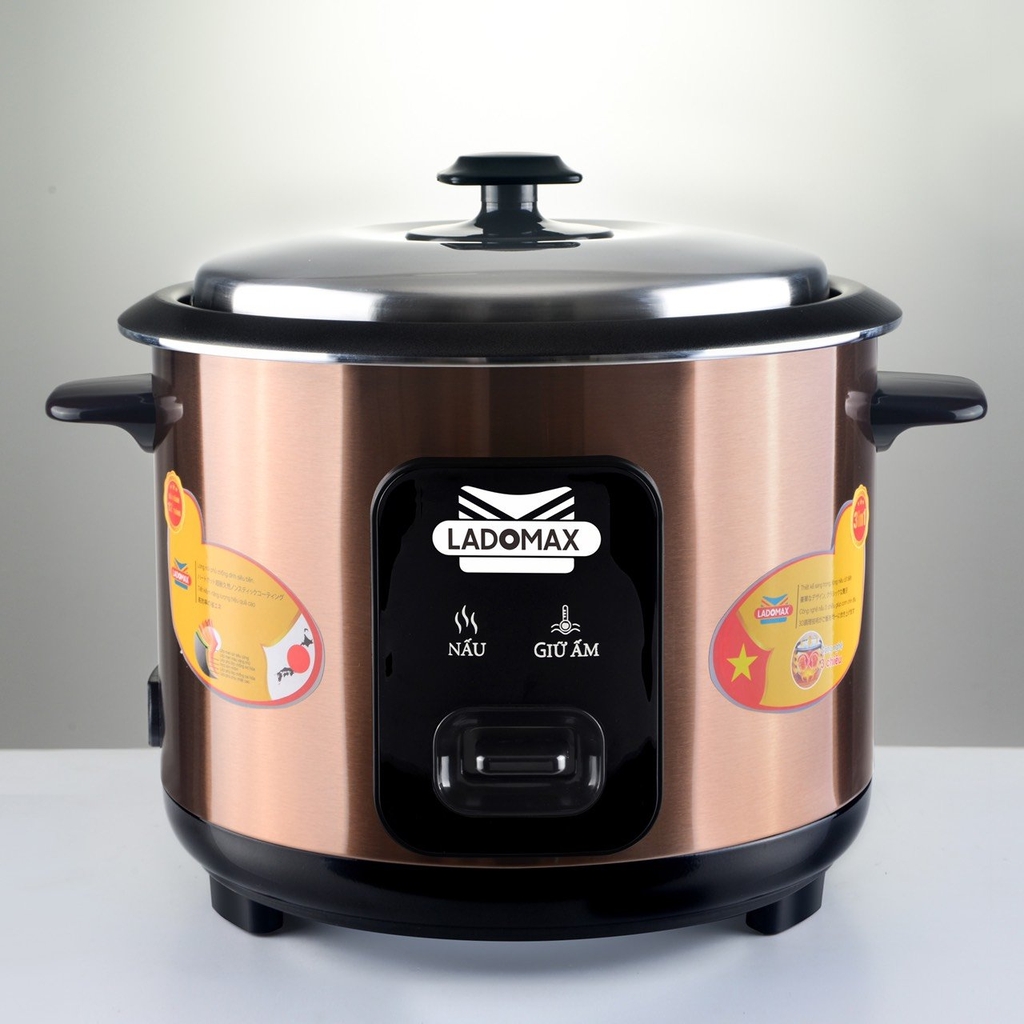 Nồi cơm 1.8L nắp rời Ladomax Ha-7118 (1tx6)