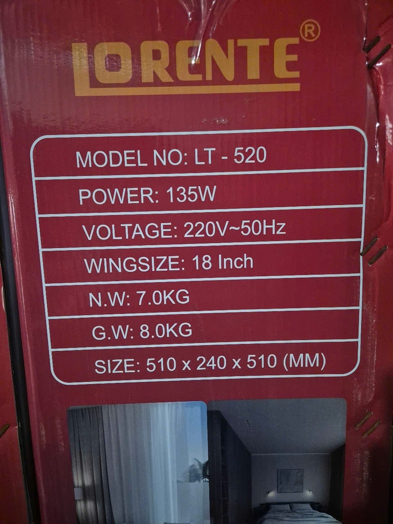 Quạt chân quỳ Lorente LT520