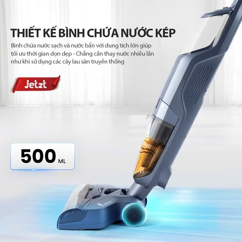 Máy hút bụi lau sàn không dây Jetzt H7