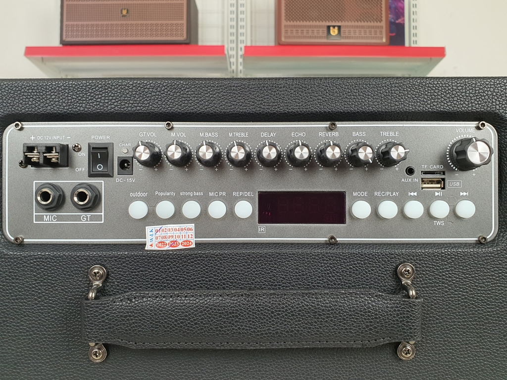Loa xách tay bass đơn 20cm Ladomax X-120(DSP)
