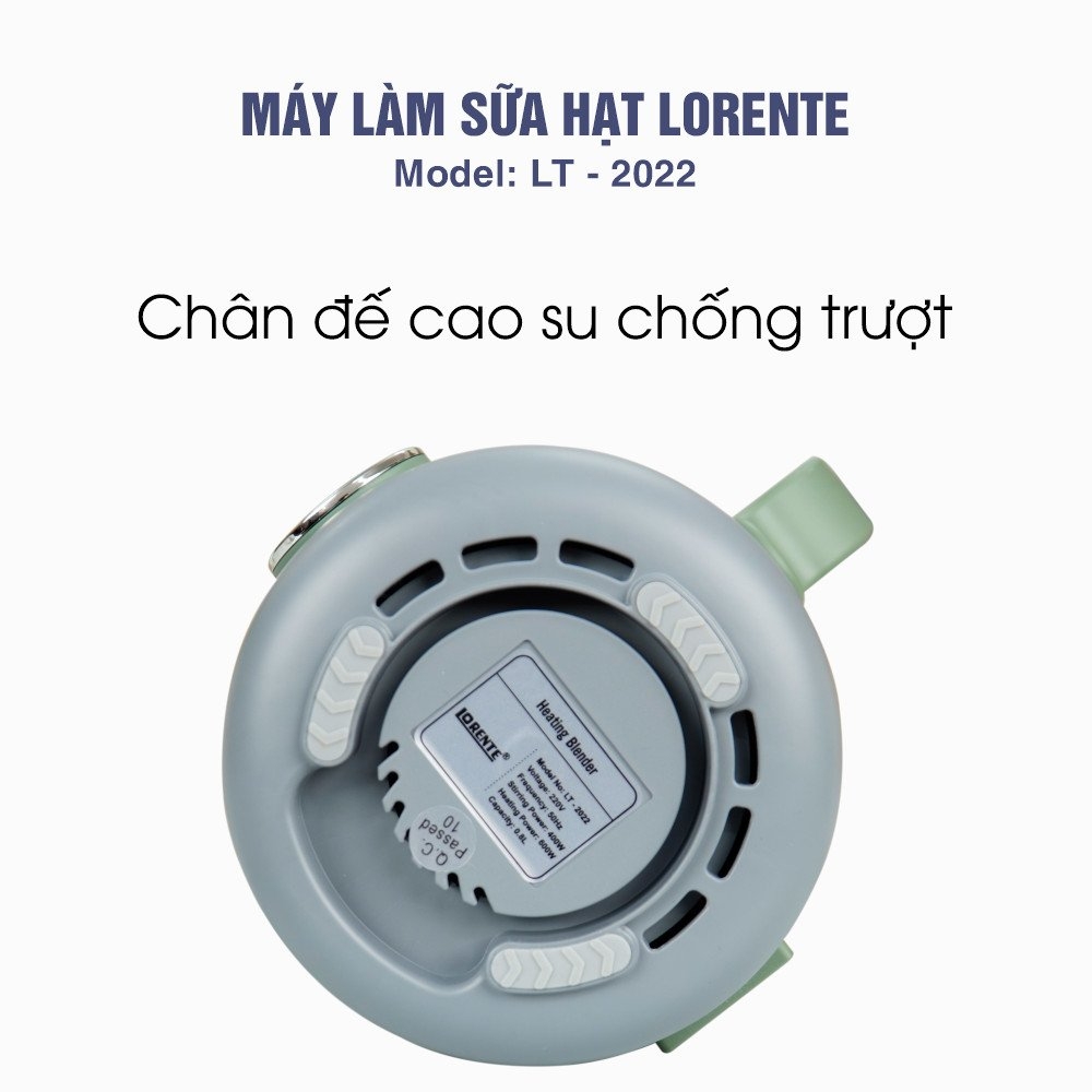 Máy xay nấu sữa hạt Lorente LT2022 (1tx6)